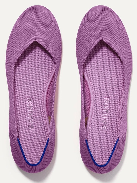 Rothy's Shoes - Rothy’s The Flat Classic Slip On Shoes Beautyberry Size 9 Office Business Casual